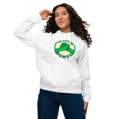 Unisex eco raglan hoodie